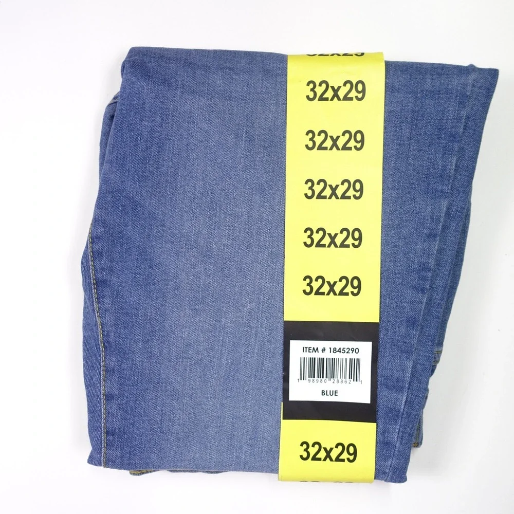 Lucky Brand 223 Straight Leg Mens Blue Stretch Denim Jeans 32x29 NEW 1845290